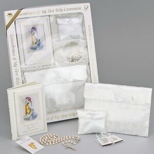 Marian Children's Mass Book Girl Deluxe Purse First Communion Set